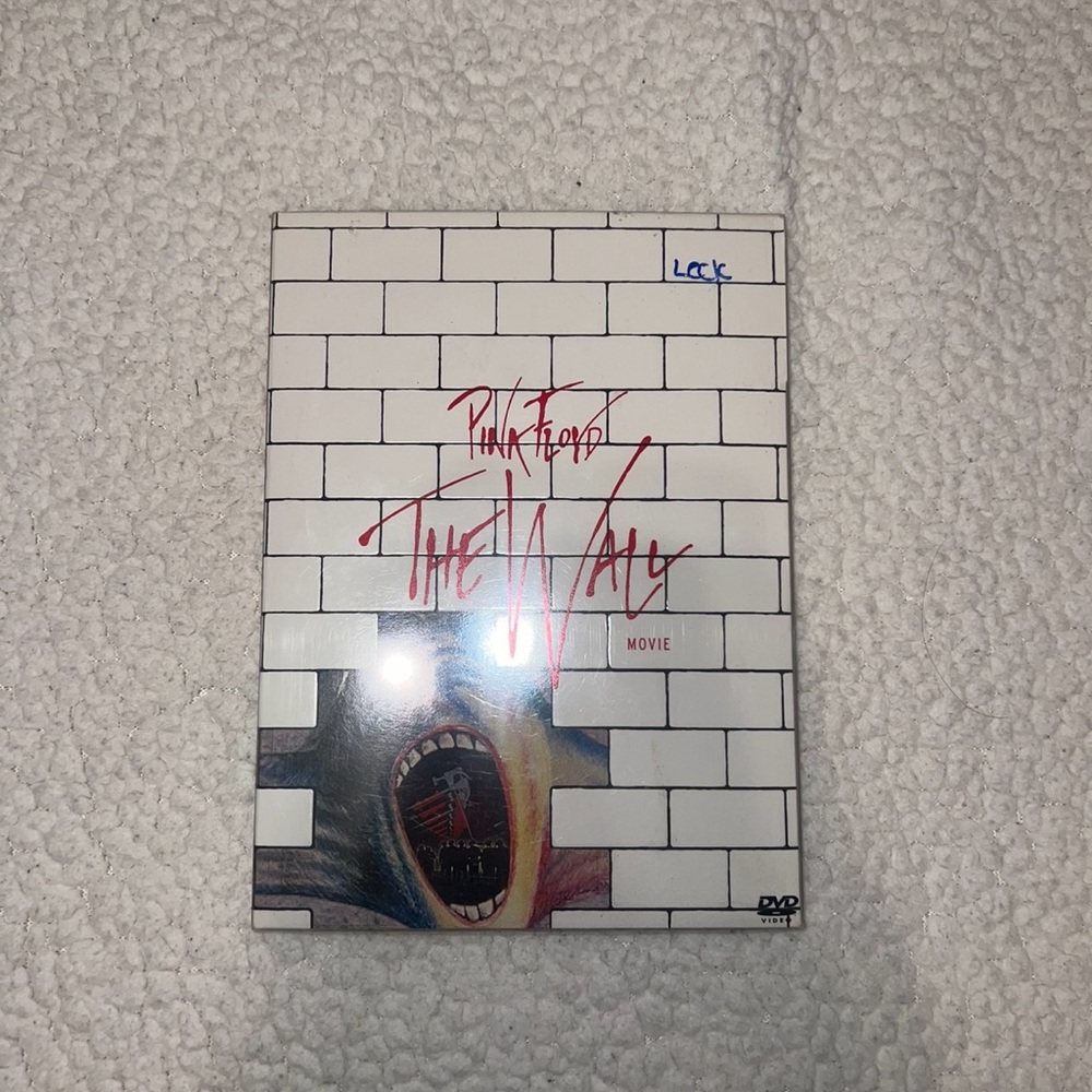 Pink Floyd The Wall DVD Alan Parker Widescreen NTSC Musical & Poster